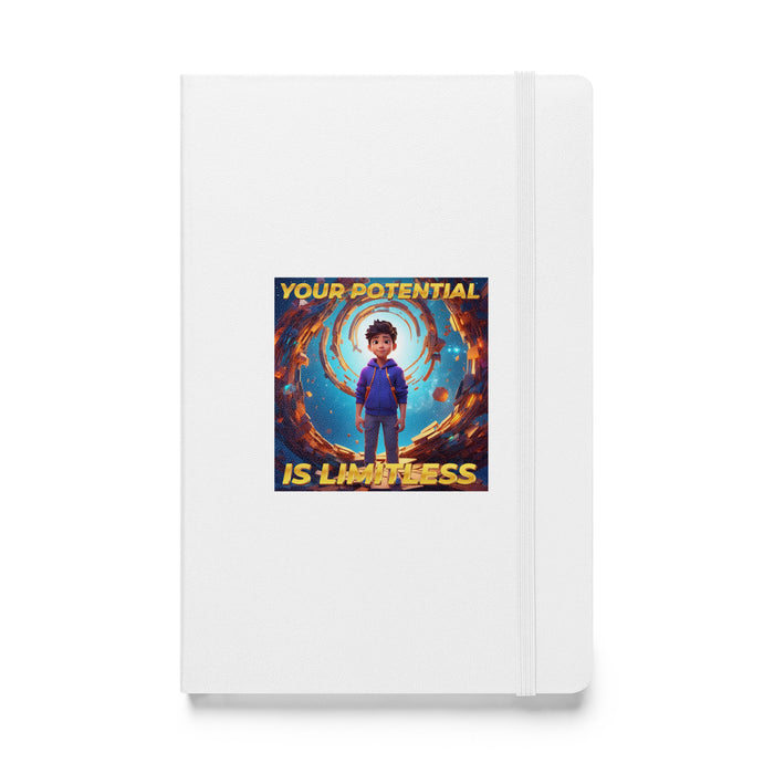 Your potential is limitless - Hardcover Bound Lined Notebook - 60210401