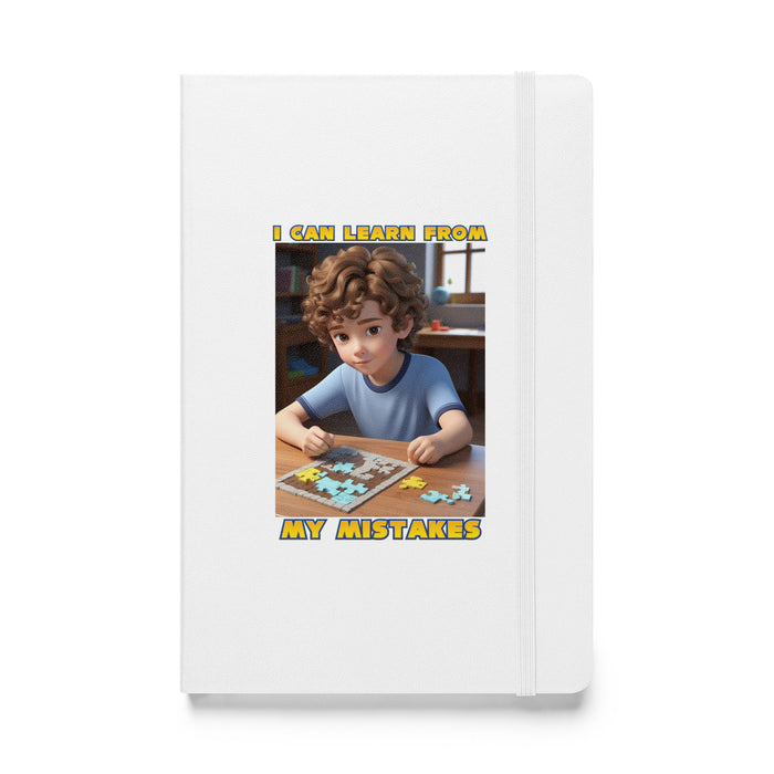 I can learn from my mistakes - Hardcover Bound Lined Notebook - 80610401