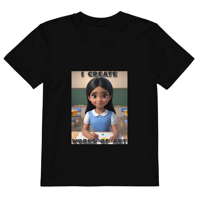 I create works of art - Child Shirt - 20310101