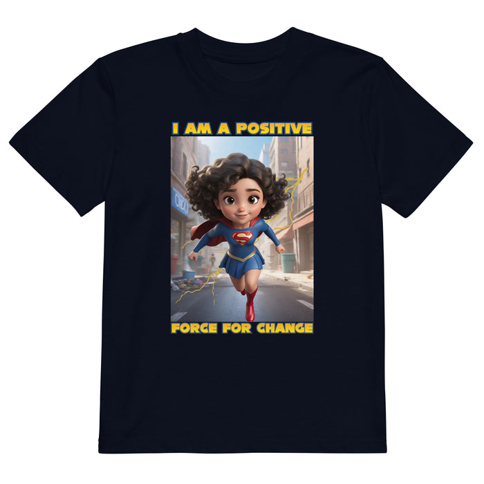 I am a positive force for change - Child Shirt - 50410101