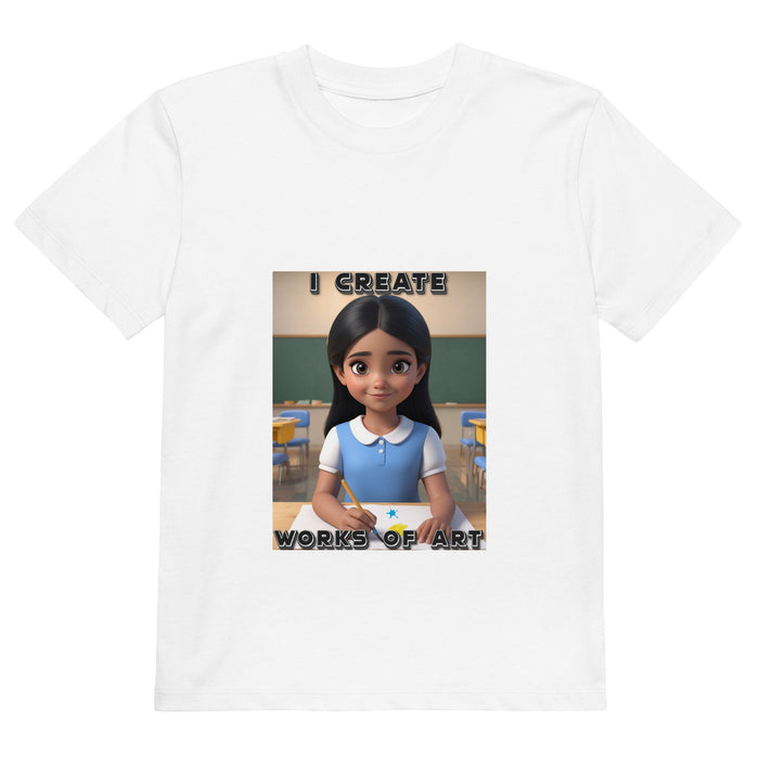 I create works of art - Child Shirt - 20310101