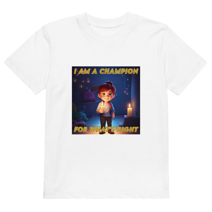 I am a champion for what's right - Child Shirt - 50210101