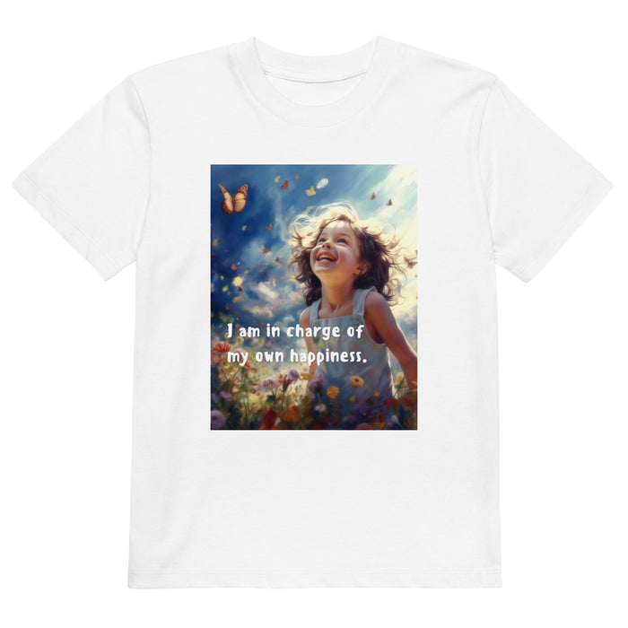 I am in charge of my own happiness - Child Shirt - 80710101