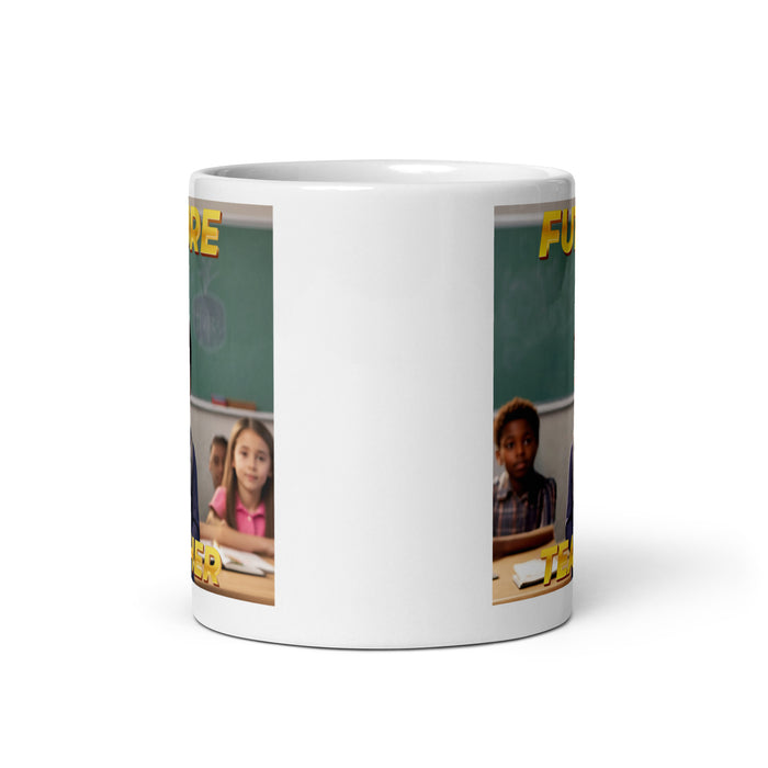 Future Teacher 4 - White Glossy Mug - 10340501