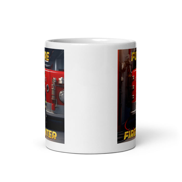 Future Firefighter 2 - White Glossy Mug - 10120501