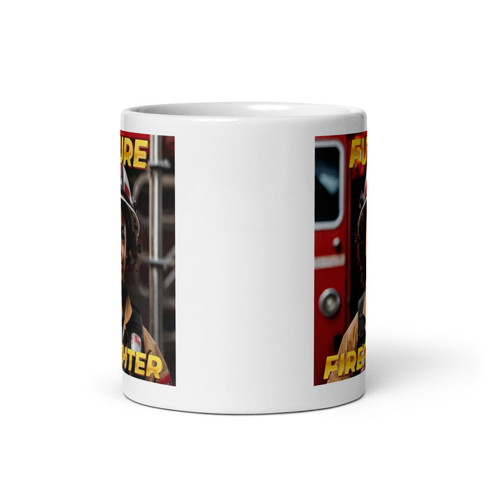 Future Firefighter 3 - White Glossy Mug - 10130501