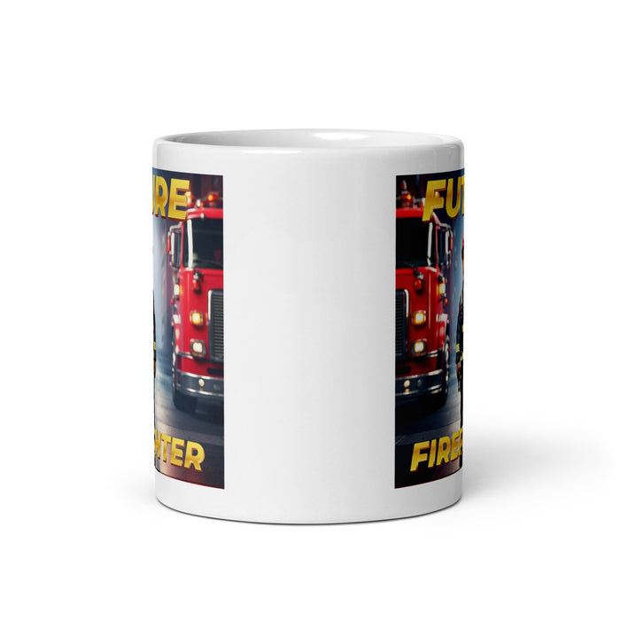 Future Firefighter 4 - White Glossy Mug - 10140501