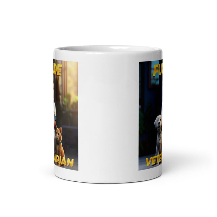 Future Veterinarian 4 - White Glossy Mug - 10640501