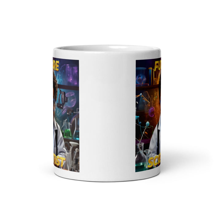 Future Scientist 4 - White Glossy Mug - 10840501