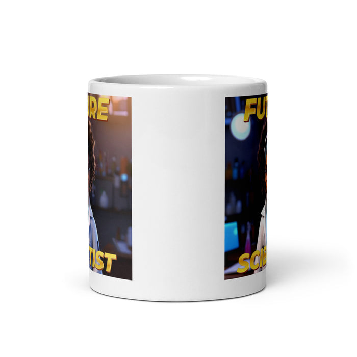 Future Scientist 3 - White Glossy Mug - 10830501