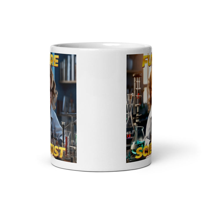 Future Scientist 2 - White Glossy Mug - 10820501