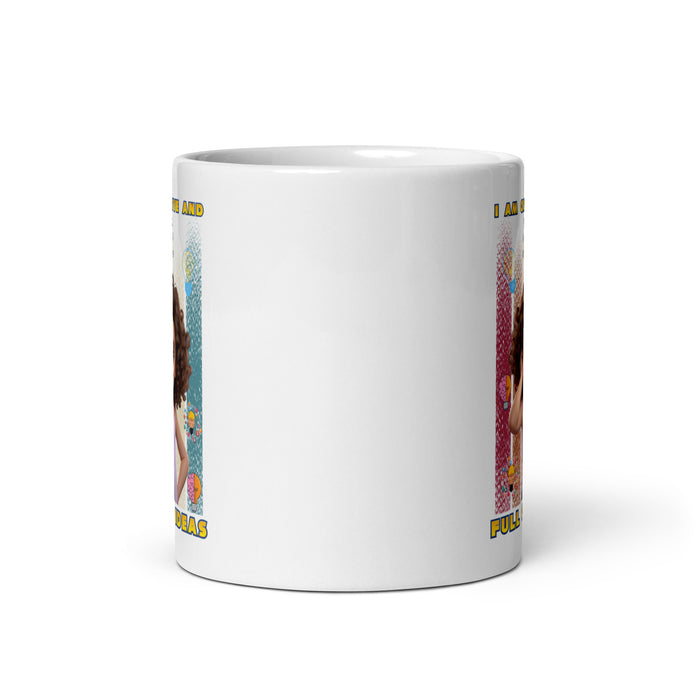 I am creative and full of ideas 2 - White Glossy Mug - 20110501