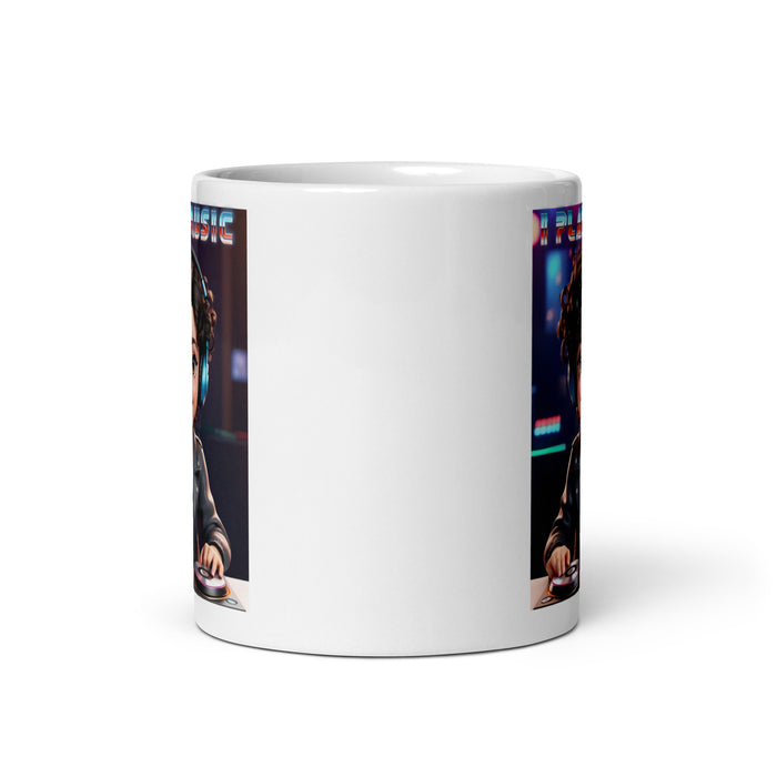 I play music - White Glossy Mug - 20410501