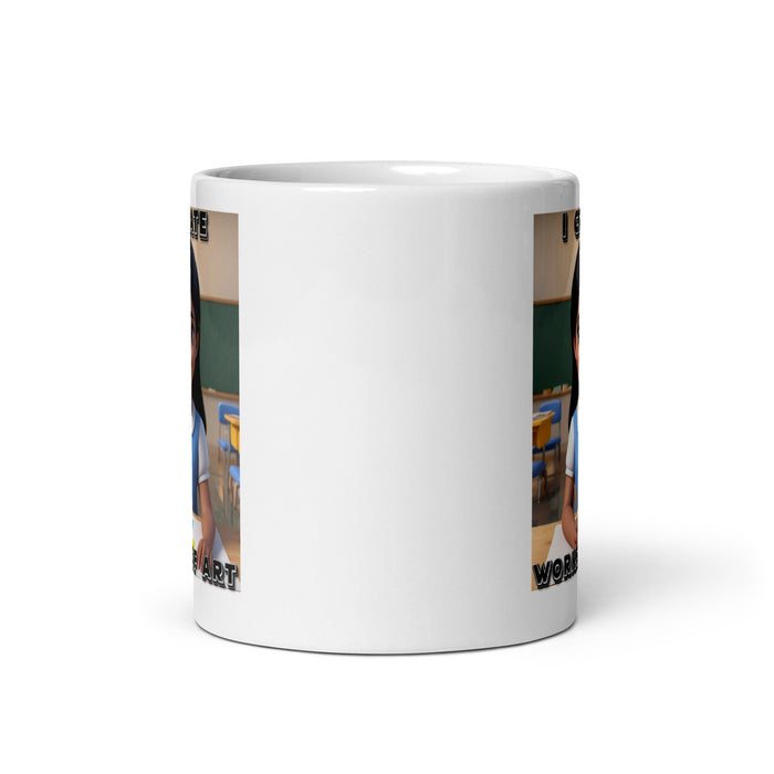 I create works of art - White Glossy Mug - 20310501