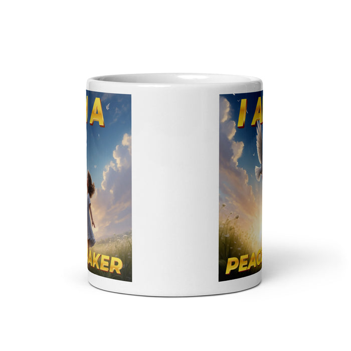 I am a peacemaker - White Glossy Mug - 40410501