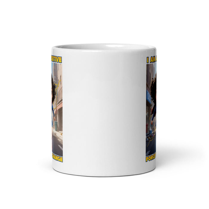 I am a positive force for change - White Glossy Mug - 50410501