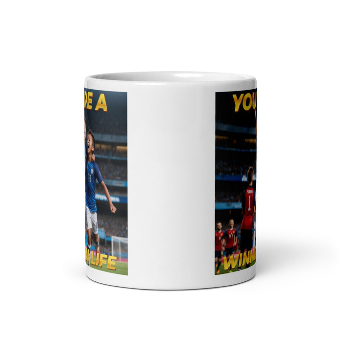 You are a winner in life - White Glossy Mug - 60610501