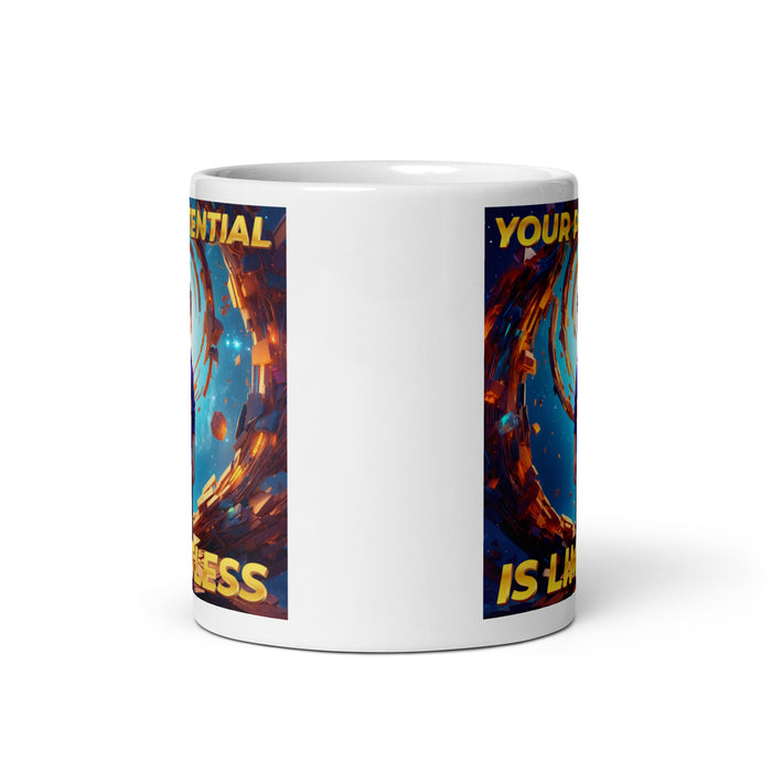 Your potential is limitless - White Glossy Mug - 60210501