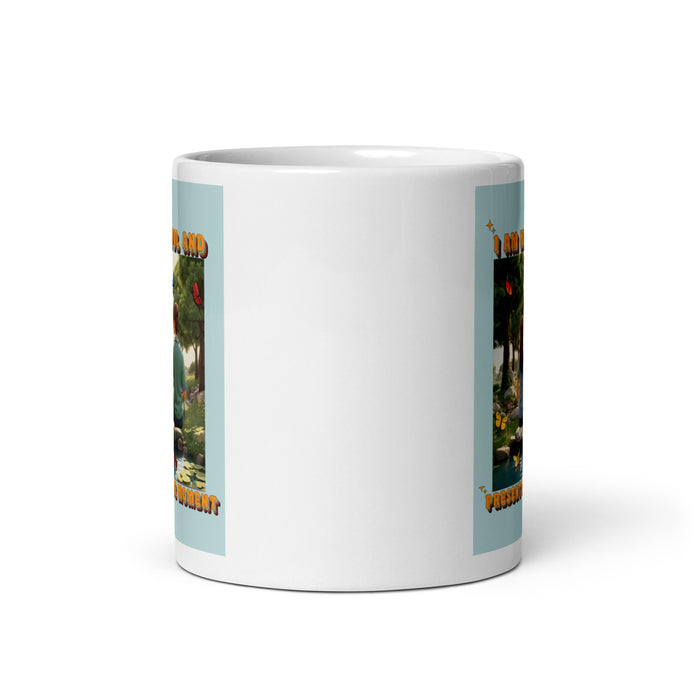 I am mindful and present in the moment - White Glossy Mug - 70610501