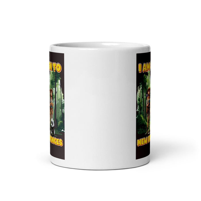 I am open to new experiences - White Glossy Mug - 70510501