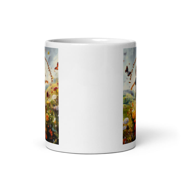 I am in charge of my own happiness 3 - White Glossy Mug - 80730501