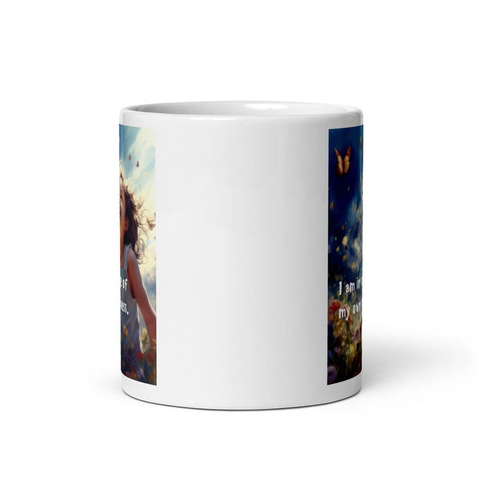 I am in charge of my own happiness - White Glossy Mug - 80710501