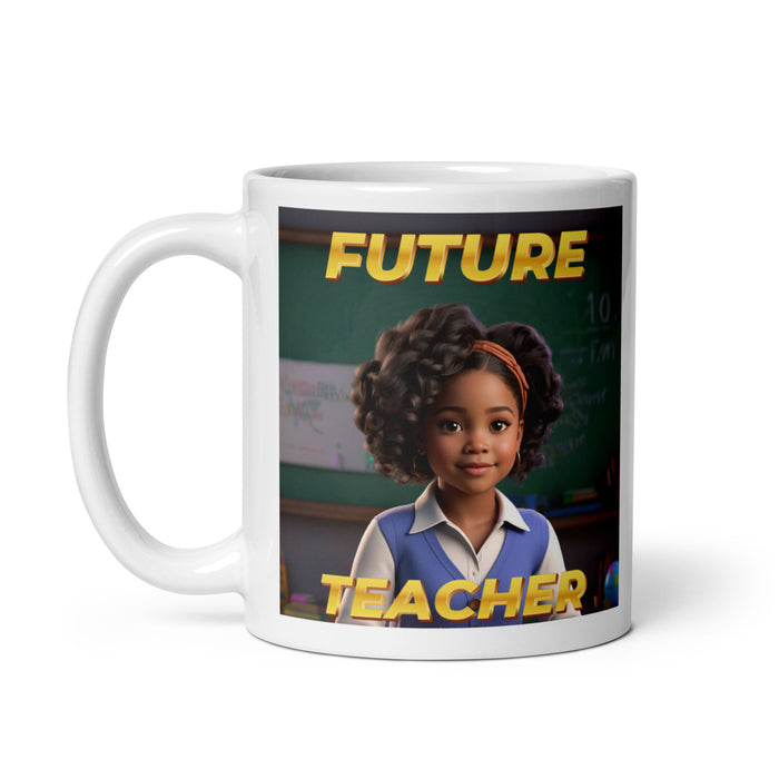 Future Teacher 3 - White Glossy Mug - 10330501