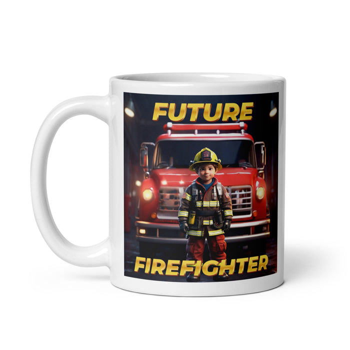 Future Firefighter - White Glossy Mug - 10110501