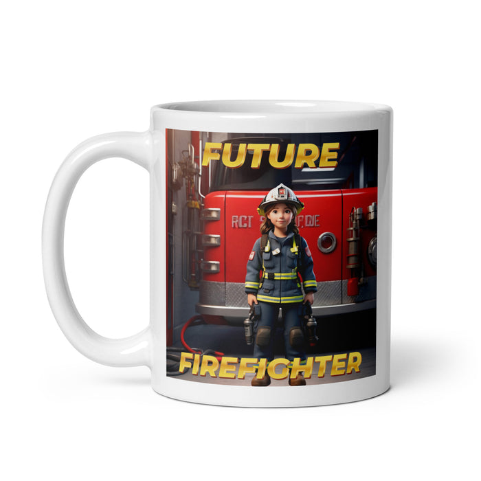 Future Firefighter 2 - White Glossy Mug - 10120501