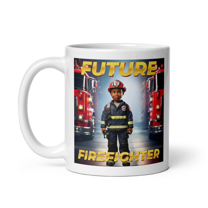 Future Firefighter 4 - White Glossy Mug - 10140501