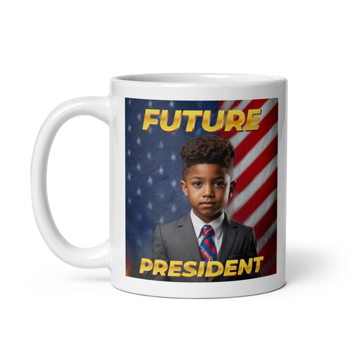 Future President 4 - White Glossy Mug - 10440501