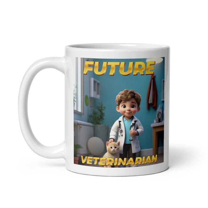 Future Veterinarian - White Glossy Mug - 10610501