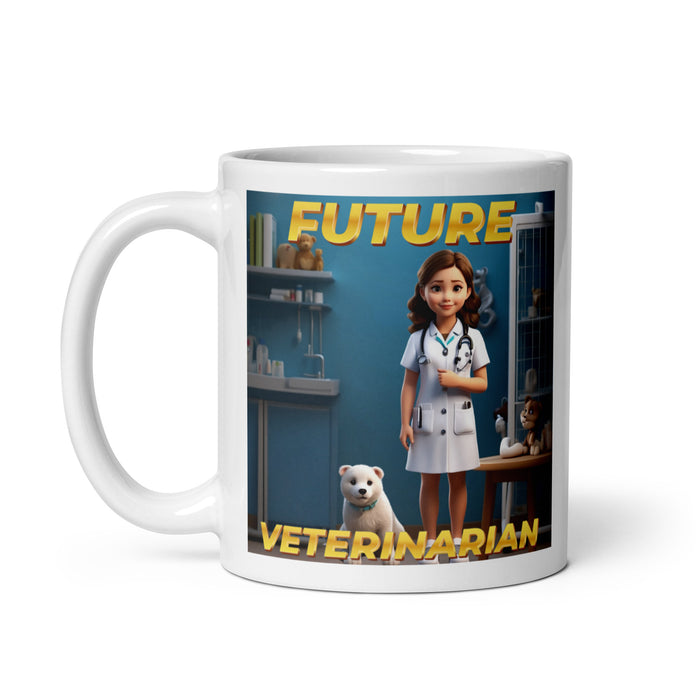 Future Veterinarian 2 - White Glossy Mug - 10620501