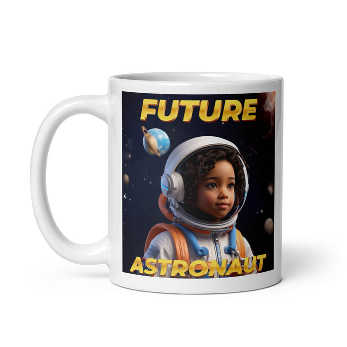 Future Astronaut 3 - White Glossy Mug - 10730501