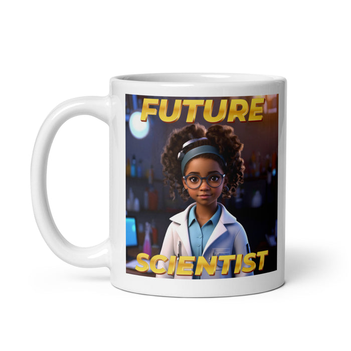 Future Scientist 3 - White Glossy Mug - 10830501