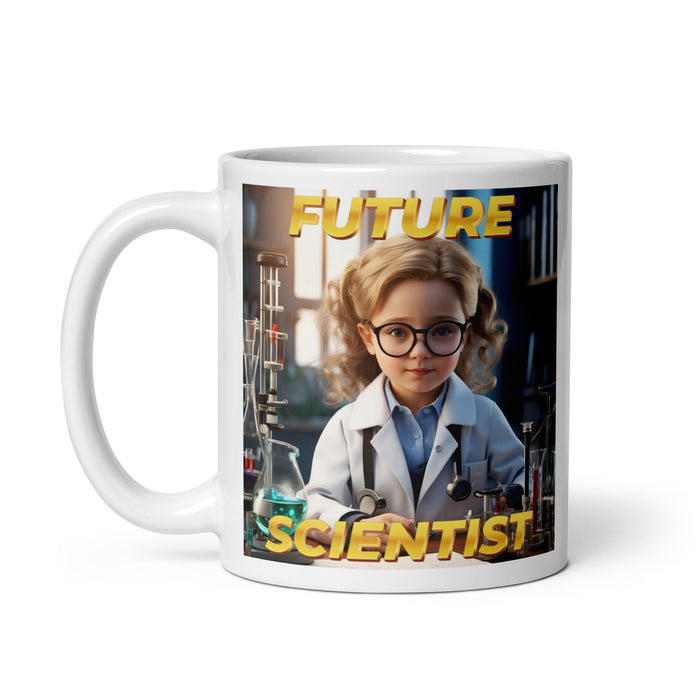 Future Scientist 2 - White Glossy Mug - 10820501