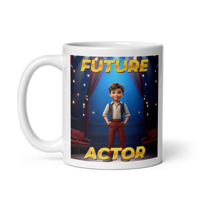 Future Actor - White Glossy Mug - 10910501