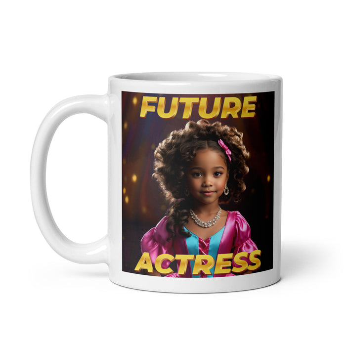 Future Actress 2 - White Glossy Mug - 11020501