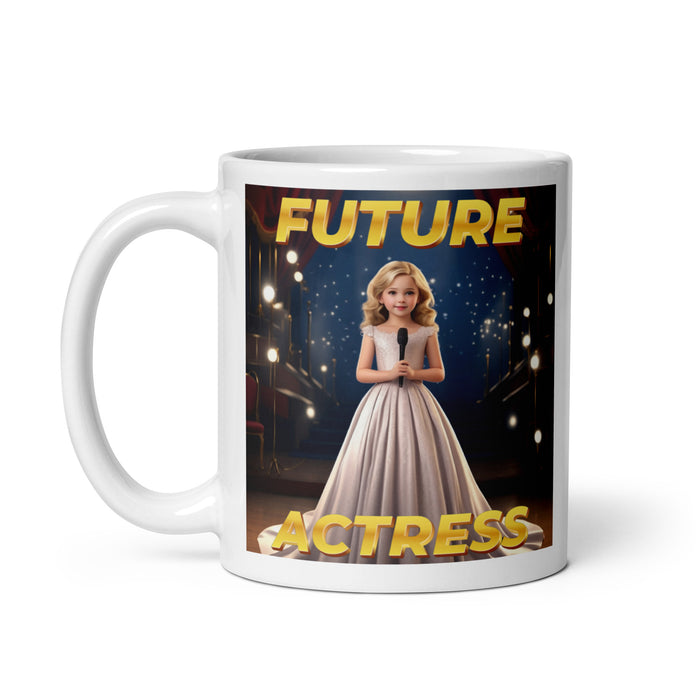 Future Actress - White Glossy Mug - 11010501