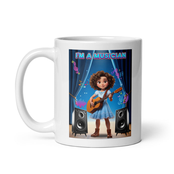 I'm a musician 2 - White Glossy Mug - 20810501