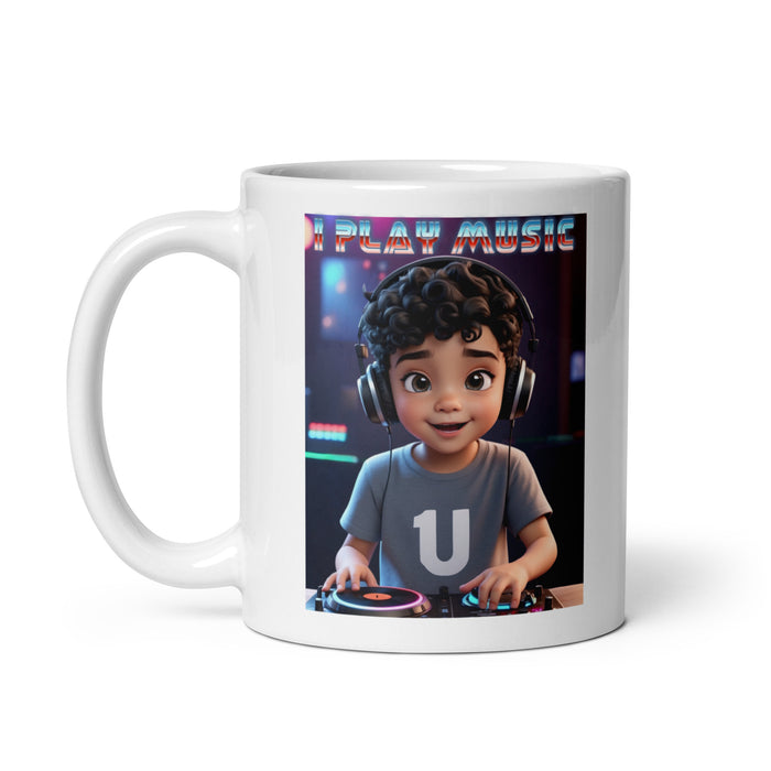 I play music 2 - White Glossy Mug - 20410501