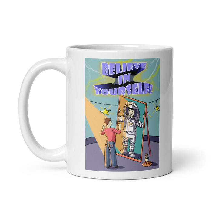 Believe in yourself - White Glossy Mug - 30210501