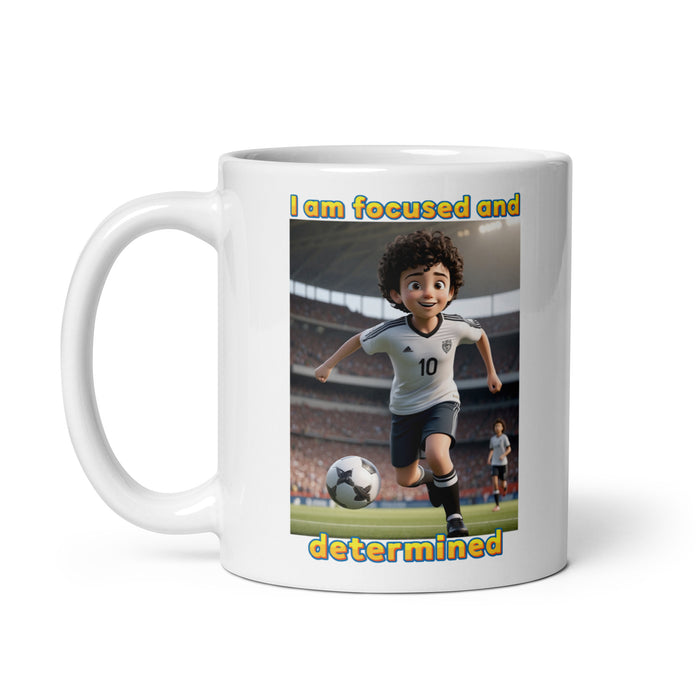 I am focused and determined - White Glossy Mug - 50310501