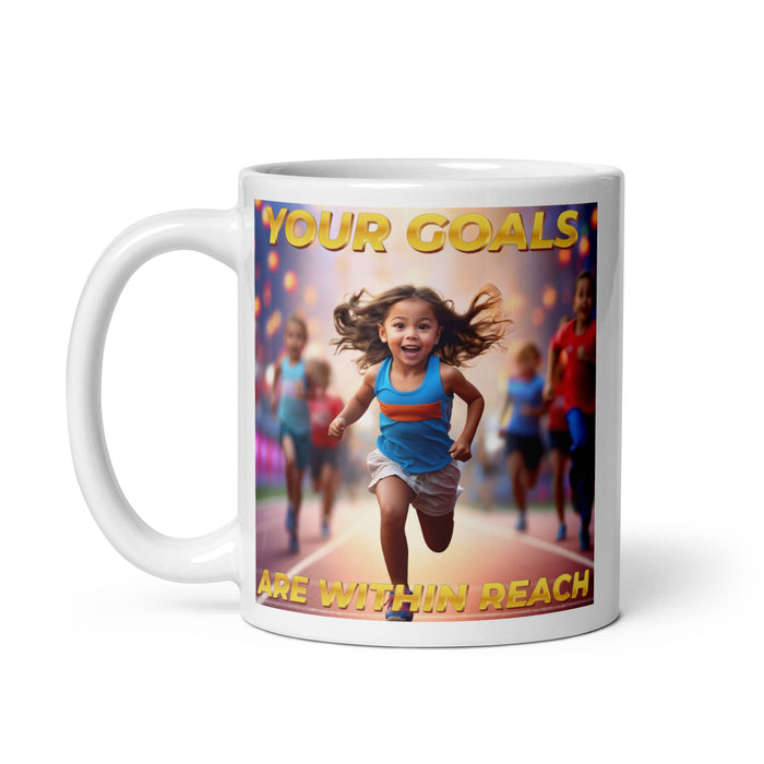 Your goals are within reach - White Glossy Mug - 60310501