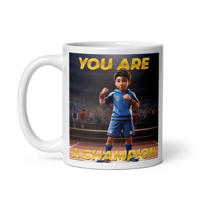 You are a champion - White Glossy Mug - 60110501