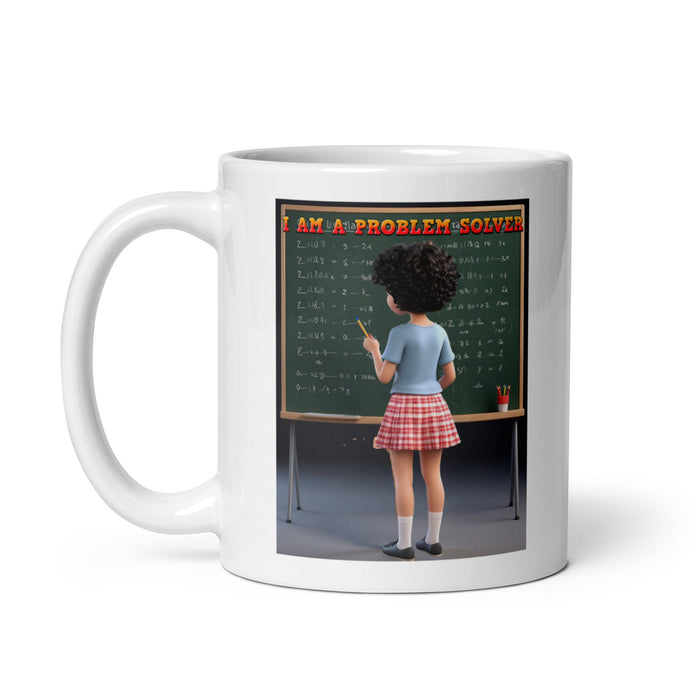 I am a problem solver - White Glossy Mug - 70110501