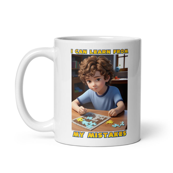 I can learn from my mistakes - White Glossy Mug - 80610501