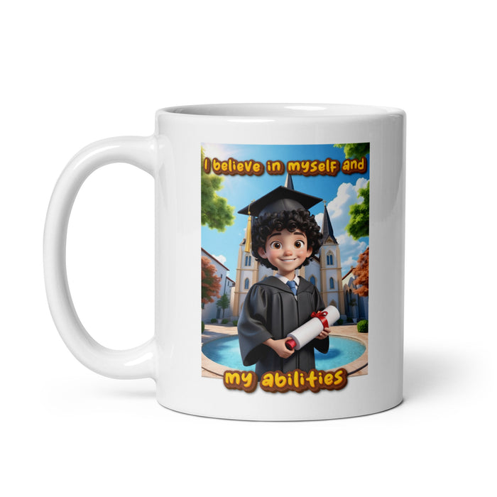 I believe in myself and my abilities - White Glossy Mug - 80210501