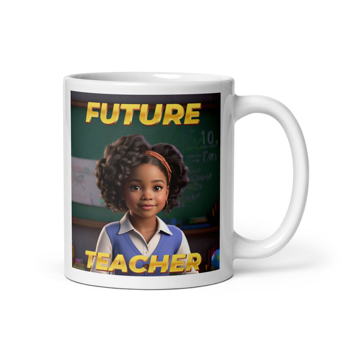 Future Teacher 3 - White Glossy Mug - 10330501