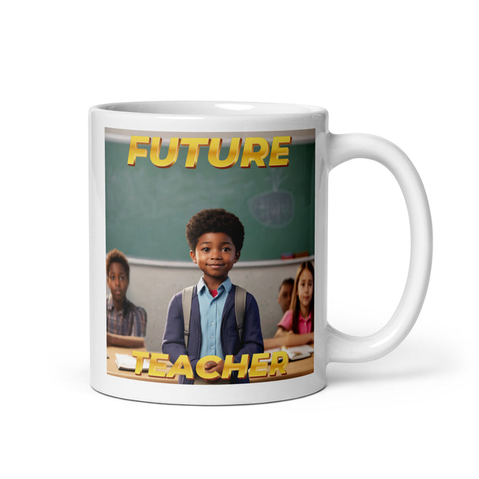 Future Teacher 4 - White Glossy Mug - 10340501